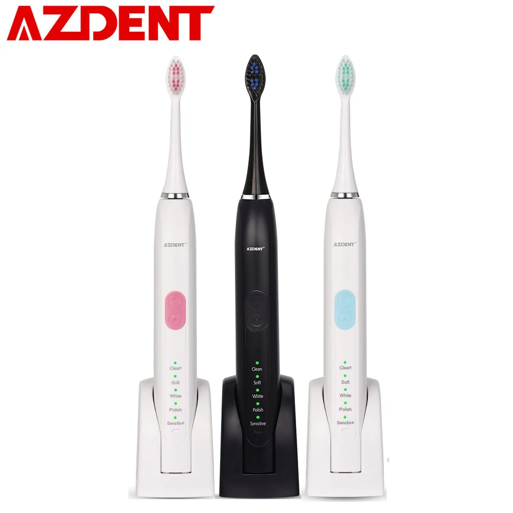 5 Cleaning Mode Ultrasonic Electric Toothbrush Rechargeable Sonic Teeth Tooth Brush 2pc Heads 2 Minutes Timer Oral Deep Cleaning 5 Cleaning Mode Ultrasonic Electric Toothbrush Rechargeable Sonic Teeth Tooth Brush 2pc Heads 2 Minutes Timer Oral Deep Cleaning