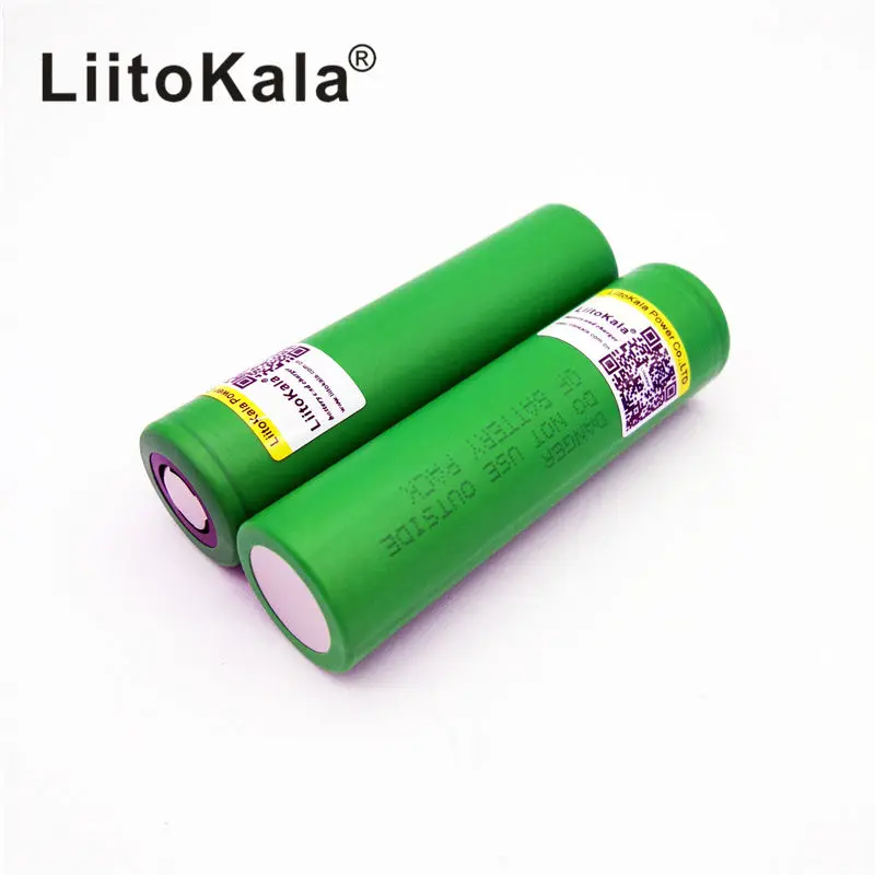 2 шт./лот 100% Liitokala оригинальная 3 6 В 18650 2600 мАч батарея US18650 VTC5 Высокая разрядная 30A |