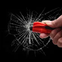 Брелок автомобильный брелок аварийное спасение побег инструмент ремень безопасности резак молоток стекло разбиватель окна брелок Автоматическая ключевая цепь