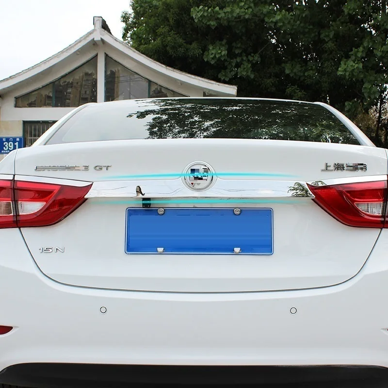 

Rear Door Trunk exterior Excent decorative modified car styling modification bright sequins 15 16 17 FOR Buick Excelle