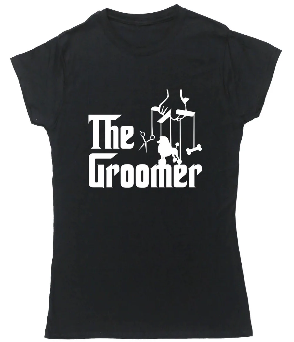 

Women Tops The Groomer Mob Boss Style t-shirt Lady Tees Gifts Dropshipping