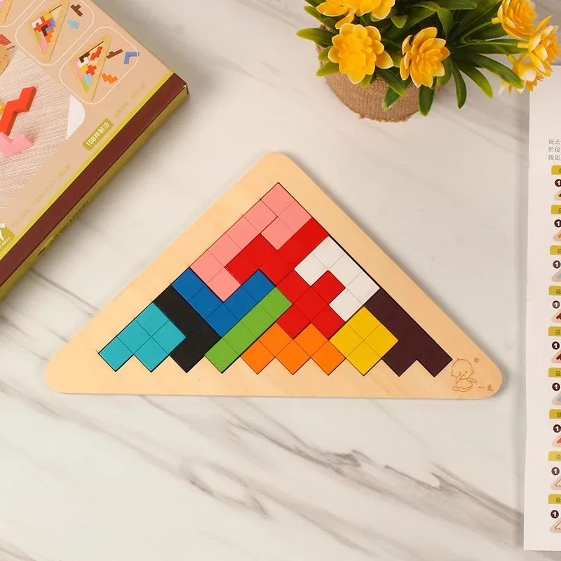 

FH-2470 Intellective Wooden Puzzle Children Toys Novel Gift for Kids
