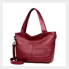British fashion women’s single shoulder bag handbag Recreation joker bag Leather shopping bag Ms comfortable package 059