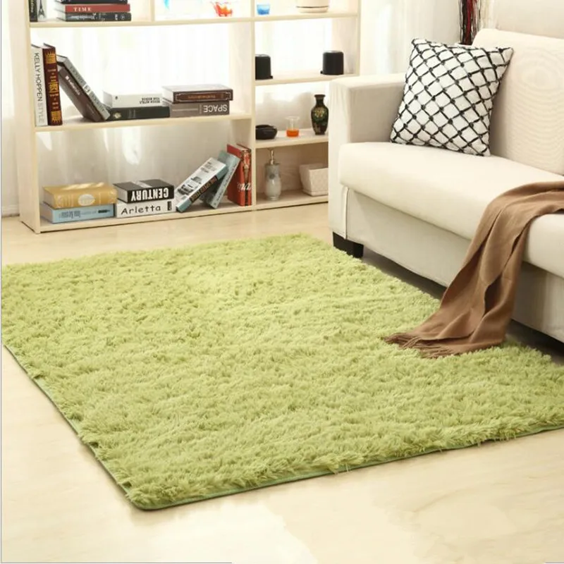 

Free Shipping European Fluffy Anti-slip Large Floor Carpets For Living Room Modern Area Rug For Bedroom Shaggy Rug Alfombras