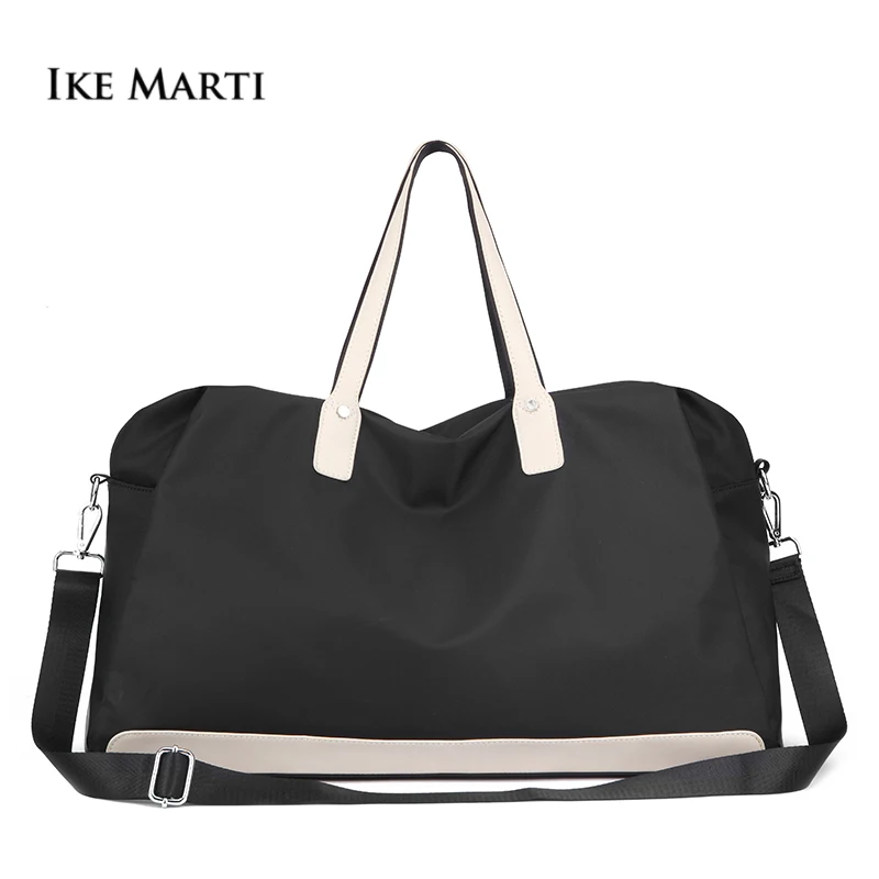 

Top-handle Carry-on Gym Bag Waterproof Foldable Weekend Bag Luggage Voyage Travel Bags Women Sport Hand Luggages for Traveling