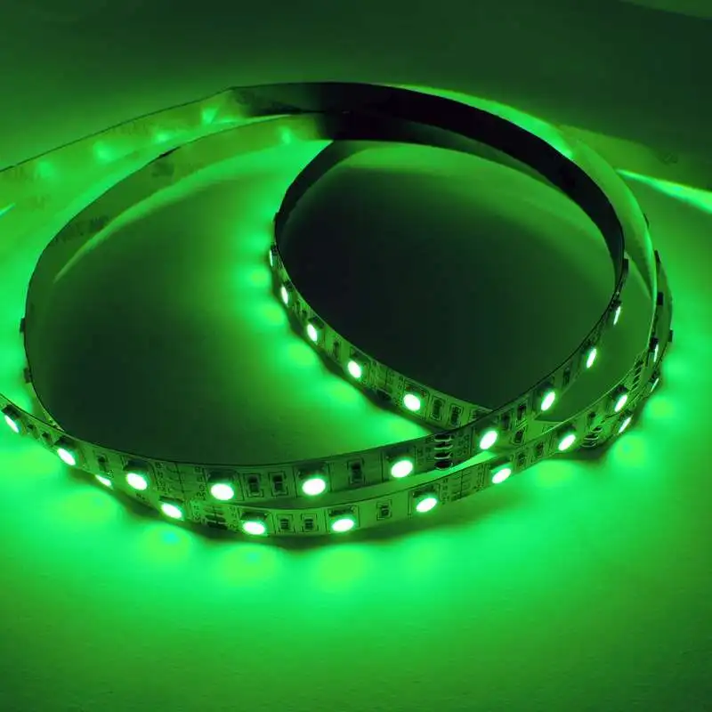 Светодиодные ленты 5050 SMD RGB 3 фишки 10 мм PCB 5 м 300 светодио дный не водонепроницаемый