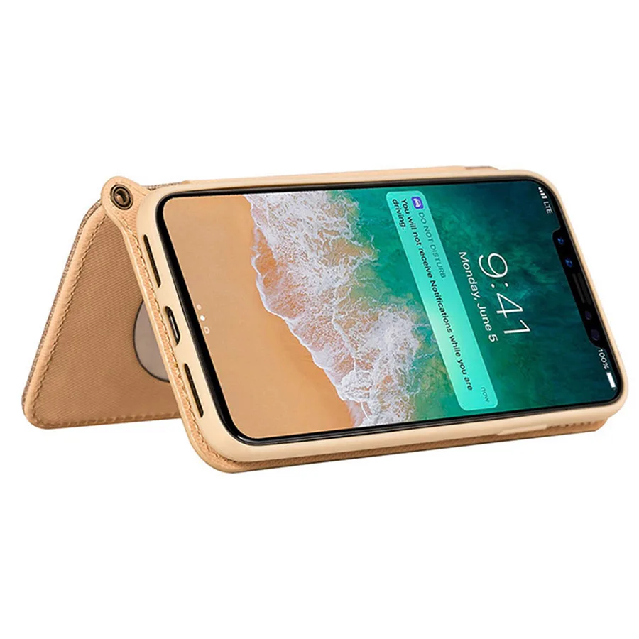 Mirror Phone Case for iPhone X Women Girls Make Up Mirror Case for iPhone X 6 S 7 8 Plus Shockproof Protective Case Stand Cover (16)