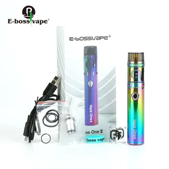 

Original E-bossvape Vape One 2 Starter Kit with 1600mAh Battery & 2ml Tank & Convenient Top Filling Design E-cig Vape Kit