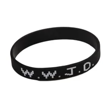 Wwjd Bracelet Silicone And Get Free Shipping On Aliexpress Charming New Fashion Wwjd Silicone Bracelets For Sport Rubber Wristbands Basketball Legend Star 4colors