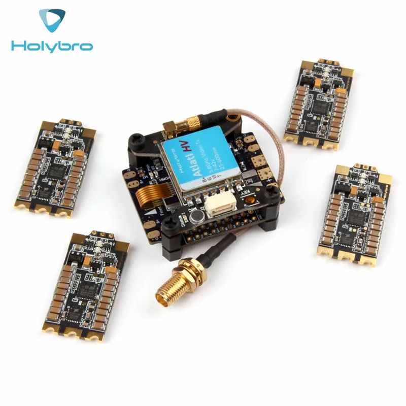 Бесплатная доставка Holybro Kakute F4 AIO V2 Контроллер полета OSD + Atlatl HV 5 8G 40CH Raceband FPV VTX Tekko32
