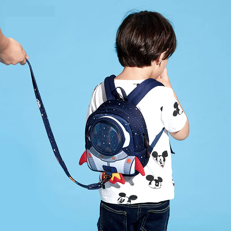 

3D High quality Toddler Kids Backpack children backpack mochila shool bag kids Rocket Space Cartoon 1-6 Years Old Boys And Girls