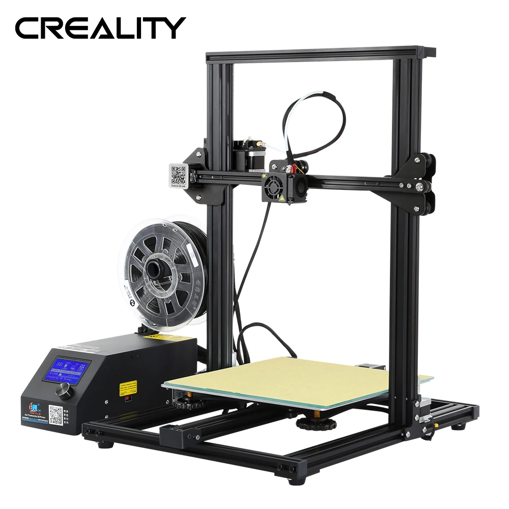 

CR-10S S4 S5 Plus Printing Size Creality 3D Printer With Dua Z Rod Filament Detection Resume Print Power Off With Free Shipping