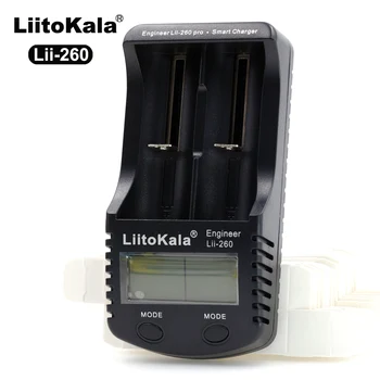 

Liitokala lii-E260 LCD 18650/16340 Battery Charger,Detection of lithium battery capacity/internal resistance/voltage