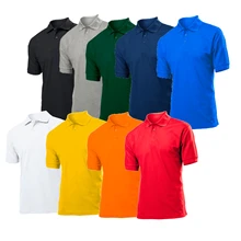 Поло из хлопка с коротким рукавом Рабочая одежда