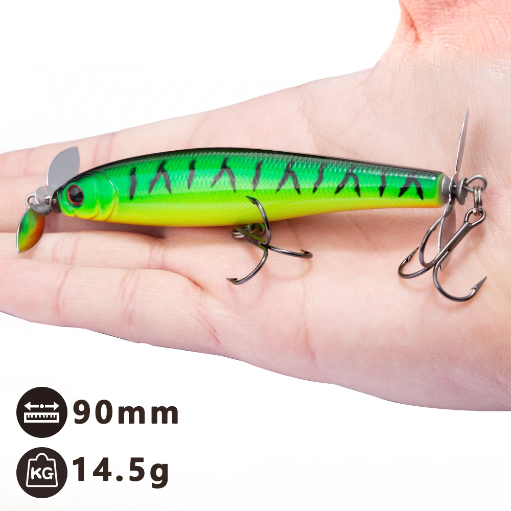 Hunthouse قلم رصاص الصيد إغراء 90 مللي متر 14g غرق Wobblers الدعائم المروحة الاصطناعي الطعم الصلب إغراء توبواتر ل المياه المالحة الصيد Hunthouse قلم رصاص الصيد إغراء 90 مللي متر 14g غرق Wobblers الدعائم المروحة الاصطناعي الطعم الصلب إغراء توبواتر ل المياه المالحة الصيد