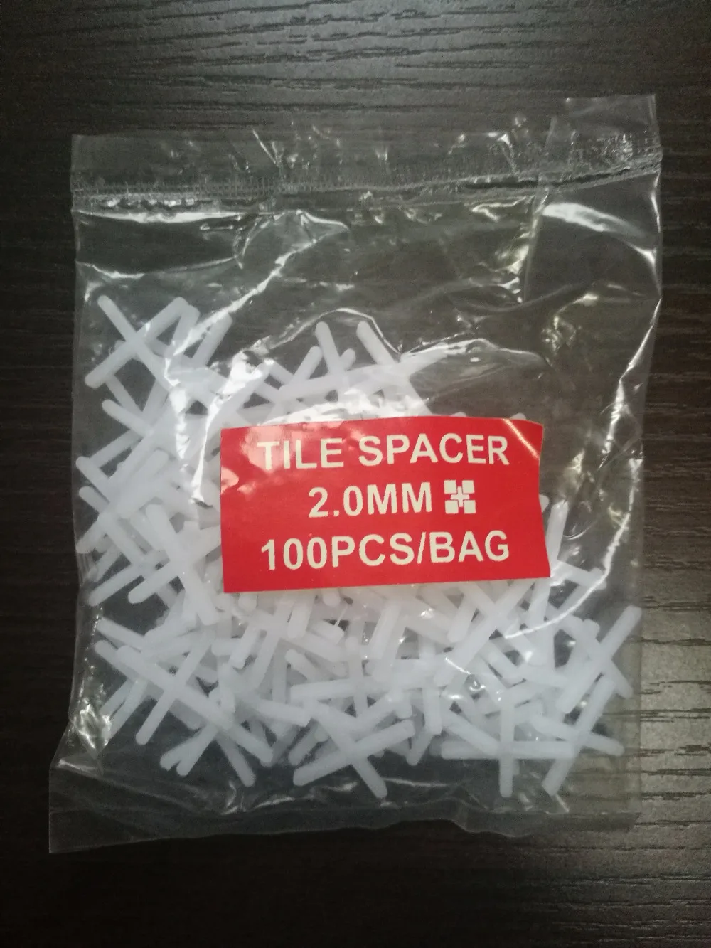 

100pcs 2.0mm Plastic Building Materials Tile Accessories Leveling System Plastic Tile Cross Spacer Ceramic Tilers