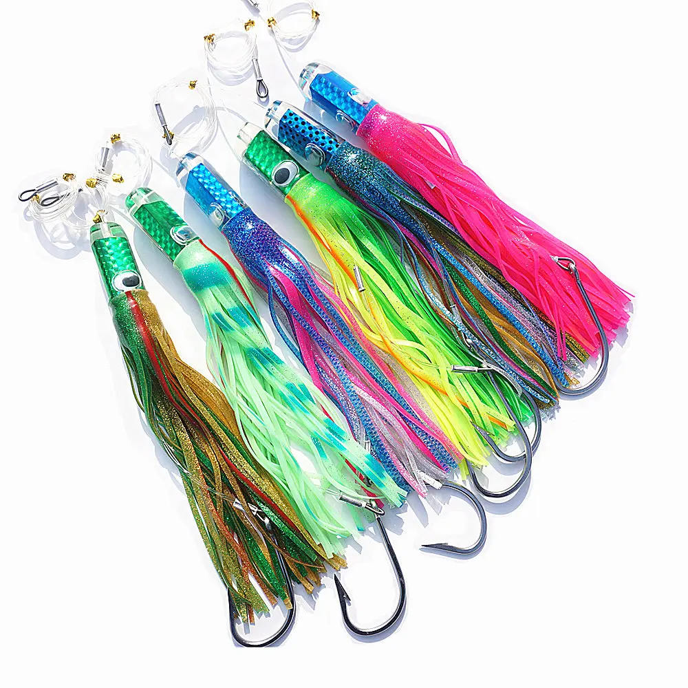 30cm/150g Trolling Skirt Tuna Fishing Lure Saltwater Big Game Marlin