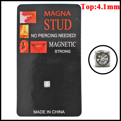 Designs  Fake Cheater Piercing Non Pierced Magnet Ear Lip Labret Nose Ring Stud Jewelry Magnetic Tunnel Plugs Earring