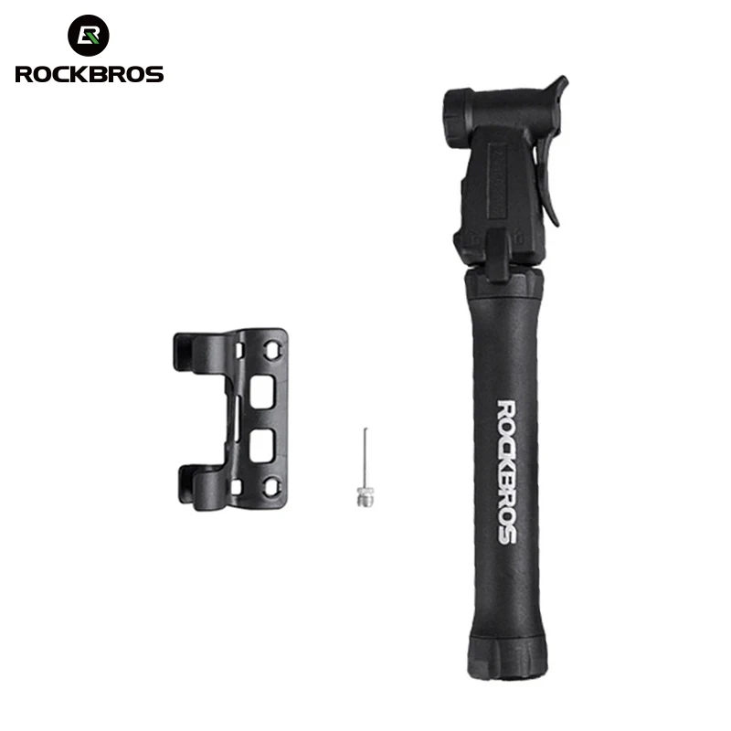 

ROCKBROS Mini Portable Bidirectional Air Pump 80Psi Nylon Outdoor Camping Tools Bike Inflate Pumps Cycling Bicycle Outdoor Tools