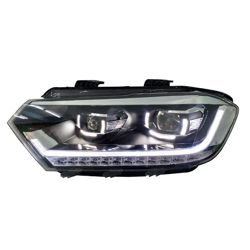

Headlights Auto Lamp Automovil Assembly Cob Side Turn Signal Accessory Drl Daytime Running Car Led Lights For Volkswagen Bora