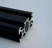 Произвольная мм Резка 2080 мм 1000 V-slot черный алюминиевый экструзионный профиль, черный цвет