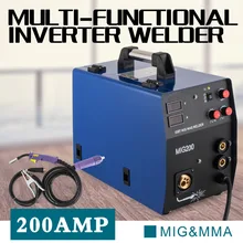 Многофункциональный сварочный аппарат MMA MIG MAG 200A инвертор сварочный аппарат