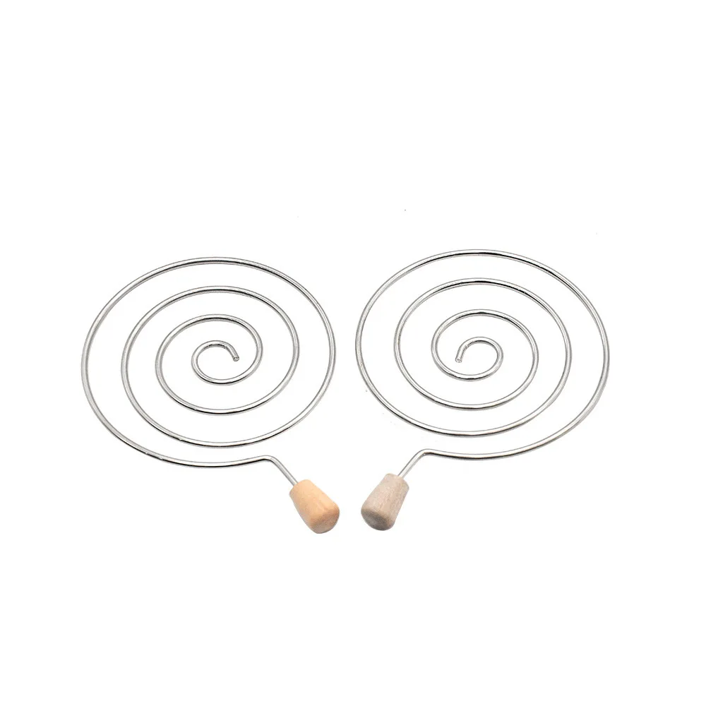 

1 Hookah Fittings Swirl Shape Charcoal Frame Plate Arabian Smoke Partition Carbon Blocking Tin Foil