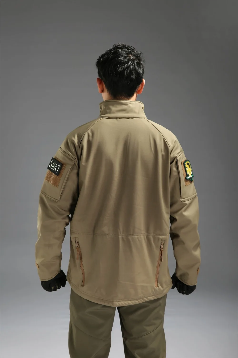 Shanghai Story Commander мягкая водонепроницаемая куртка в виде ракушки военная куртка ветрозащитная теплая верхняя одежда флисовые куртки с подкладкой