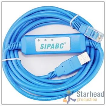 

NEW Smart USB-CNV3 Programming Cable for Fuji NB/NJ/NS PLC, Support WIN7