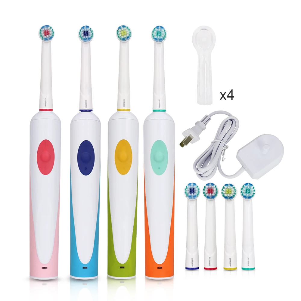 AZDENT Rotating Electric Toothbrush Rechargeable Tooth Brushes with