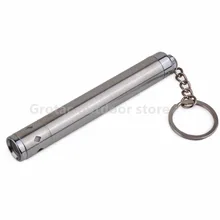 Элемент страйкбол Кемпинг из нержавеющей стали небольшой фонарик из стали AAA батареи