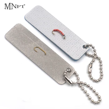 

MNFT 10Pcs Diamond Fishing Hook Sharpener Pocket Diamond Sharpener Stones Carp Grindstone Tool