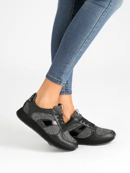 

Casual shoes with lurex