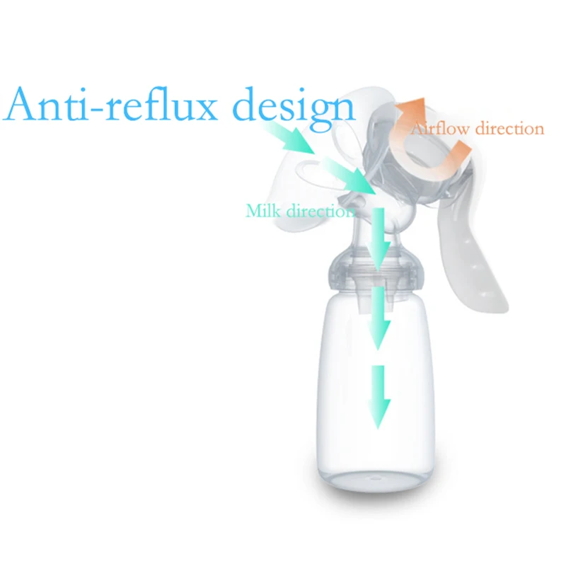 TONICHELLA Manual Breast Pump Strong Attraction Baby Products Women Feeding Original  Baby Nipple Suction Milk Bottle T0099