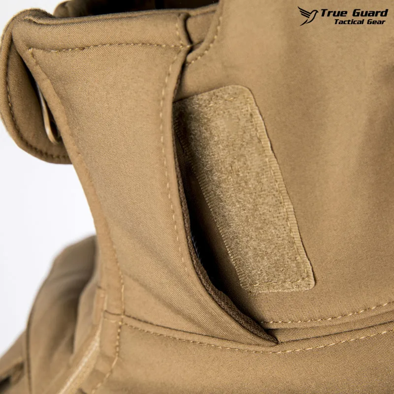 TrueGuard Police Softshell Jacket TGJO-040 Coyote-11