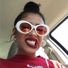 Очки Cobain Круглые Солнцезащитные очки для женщин зеркальные очки ретро женские мужские солнцезащитные очки UV400