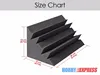 Arrowzoom 12 x 12 x 24 cm (4.7 x 4.7 x 9.4 in) Acoustic Bass Traps Sound Absorption Foam Treatment KK1133 ► Photo 2/5