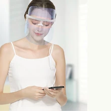 Светодиодная маска для лица терапия портативная омоложение кожи Антивозрастная маска для ухода за кожей лица Бытовая красота устройство для лечения светодиодами для женщины мужчины
