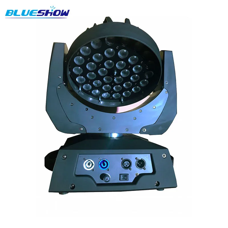 zoom 36x10w led moving head wash light