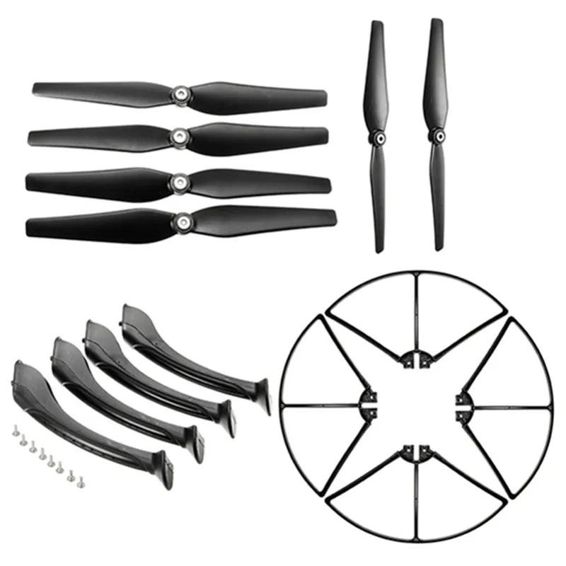 

Syma X8C X8W X8G X8HC X8HW X8HG RC Quadcopter Spare Parts 4pcs Propeller 4pcs Landing Gear 4pcs Prop