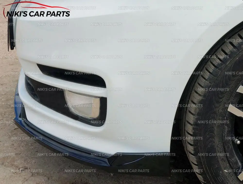 Splitter on front bumper for Kia Rio III- ABS plastic body kit aerodynamic pad decoration car styling tuning