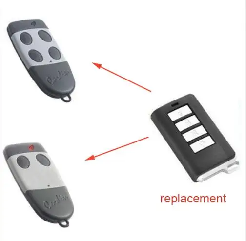 

High quality CARDIN S449 Garage Door repalcement Remote Transmitter with battery fine