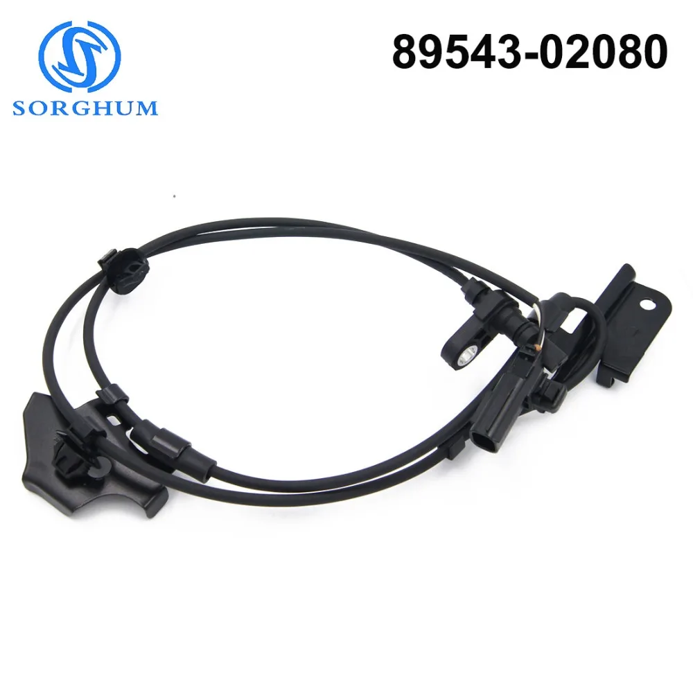 89543 02080 8954302080 ABS Датчик скорости колеса передний левый для Toyota Corolla 2007 2012|Датчик ABS| |