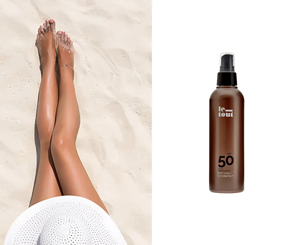 LE TOUT Солнцезащитный спрей для тела SPF 50 200 мл солнцезащитный крем с высокой