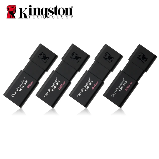 Kingston USB Flash Drives USB3.0 DataTraveler 100 G3 Flash Disk 16GB