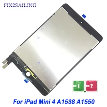 

Fix2sailing 100% Working LCD Display For Apple iPad Mini 4 A1538 A1550 LCD Display Digitizer Sensors Assembly Panel Replacement