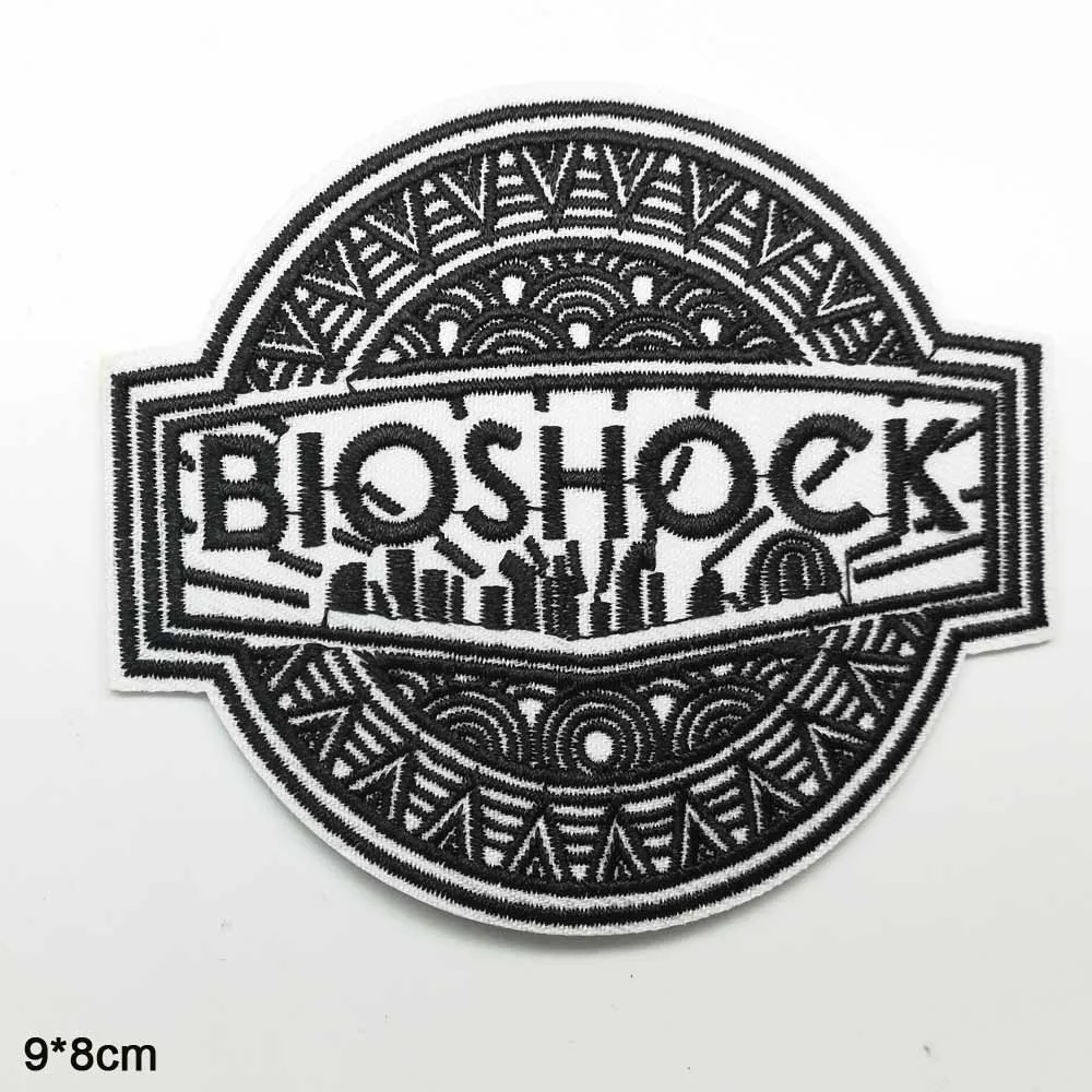 Bioshock/нашивка для одежды с вышивкой из железа для девочек и мальчиков