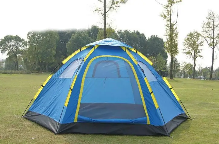 

8 Persons Waterproof 300*240*145 cm Automatic Folding Outdoor Camping Large Tent