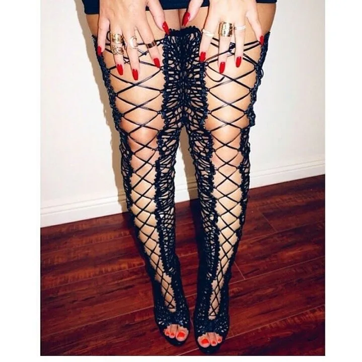 2015-Hot-Celebrity-Sexy-Lace-Up-Thigh-High-Boots-Peep-Toe-Gladiator-High-Heels-Shoes-Woman (1)