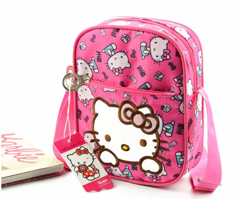 Новая женская сумка Hello kitty, сумка через плечо, KX-H1171